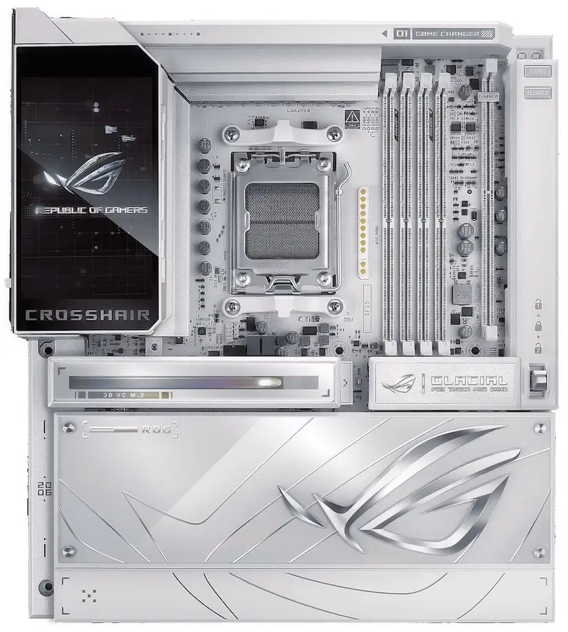 Conde Orgaz Gaming - Montaje Placa Base ASUS ROG CROSSHAIR X870E GLACIAL Conde Orgaz