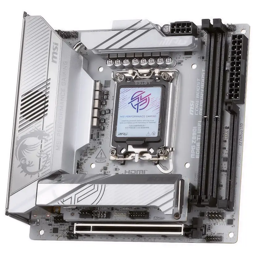 Montaje Placa Base MSI MPG Z890I EDGE TI WIFI Gaming PC Conde Orgaz